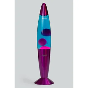 Лава лампа MotionLamps Amperia Rocket Розовая - Синяя (35 см)