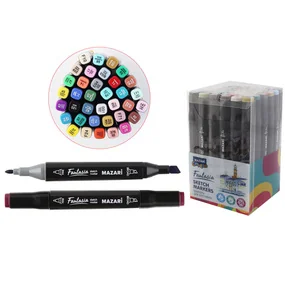 Набор маркеров для скетчинга Mazari Fantasia Nature, 36 штук