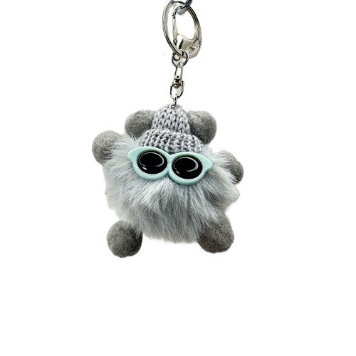 Брелок Esterum Пушистик Серый 240₽