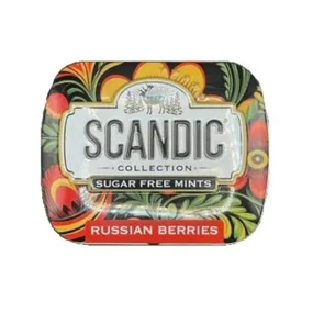 Конфеты Scandic Черника-облепиха, 14 грамм