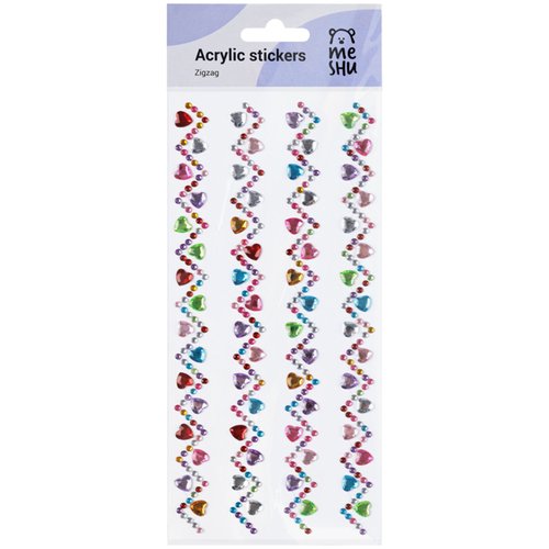 Наклейки акриловые Meshu Zigzag 200₽