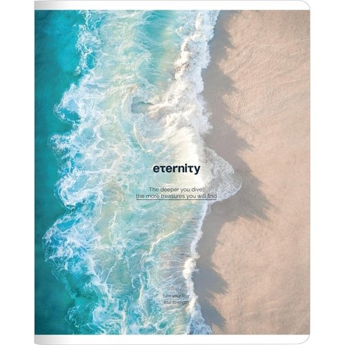 Тетрадь общая ученическая Be Smart Ocean 165 х 203 мм 48 листов клетка мягкий переплет скрепка вечность 120₽