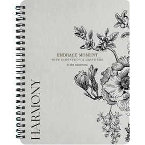 Тетрадь общая Be Smart Harmony, 156 х 207 мм, 80 листов, точка, мягкий переплет, спираль, айвори рамка