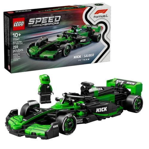 Конструктор Гоночный автомобиль KICK Sauber F1 Team C44 Speed Champions 77247 4290₽