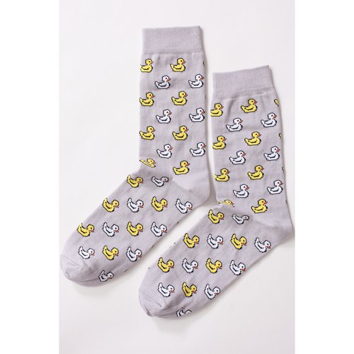 Носки Запорожец Утята Светло-Серый 35-40 380₽