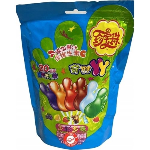 Леденцы Chupa Chups в форме стопы ассорти 180г 459₽