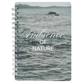 Блокнот Be Smart Ambience, 102х142 мм, 80 л, клетка, мягкий переплет, спираль, море