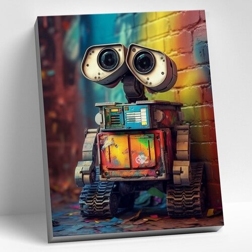 Картина по номерам БЕН БЕРТТ ВАЛЛ-И 28 цветов 40х50 см 1400₽