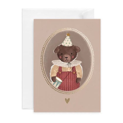 Открытка Красота в деталях Винтажный Мишка 230₽