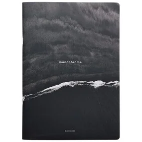 Тетрадь общая, Be Smart, 210х295 мм, 48 л., клетка, мягкий переплет, скрепка, Dune, прилив