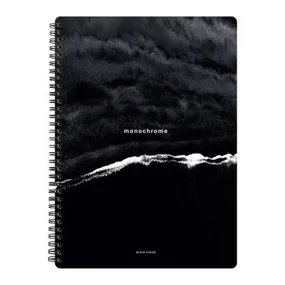 Тетрадь общая, Be Smart, 202х282 мм, 96 л., клетка, мягкий переплет, спираль, Dune, прилив