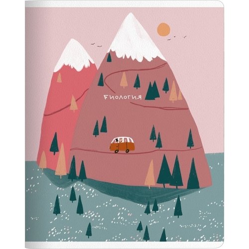 Тетрадь общая ученическая Be Smart 165х203мм 48л клетка мягкий переплет скрепка Коллекция Moments биология 140₽