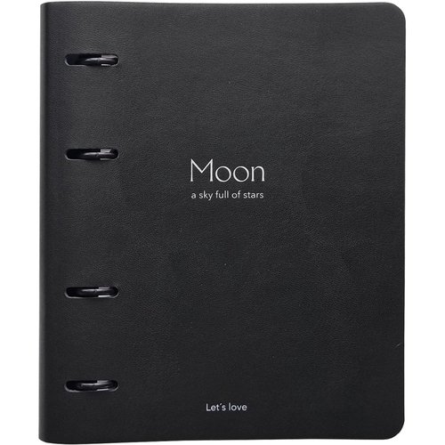 Тетрадь общая Infolio Study Universe, клетка, кольцевой механизм, 175х212 мм, 120 л, черный