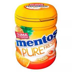 Жевательная резинка Mentos Fresh, тропик в банке 60г
