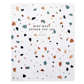 Тетрадь общая, Be Different, 165х203 мм, 48 л., клетка, мягкий переплет, скрепка, коричневый