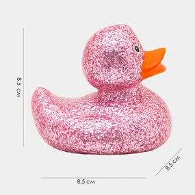 Диско уточка розовая