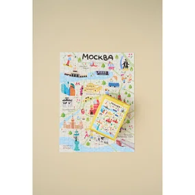 Пазл Elemental Москва, 408 деталей