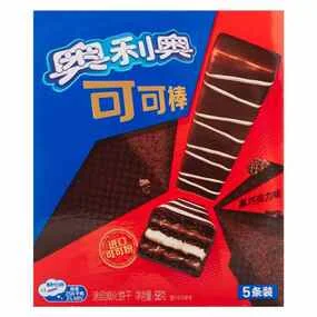 Вафельные батончики OREO Dark Chocolate Wafer Bar с тёмным шоколадом, 58 г