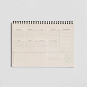 Планировщик на пружине А4 Cane Sugar