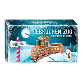 Пряник Имбирный Pertzborn для сборки в форме поезда БГ, 450 г