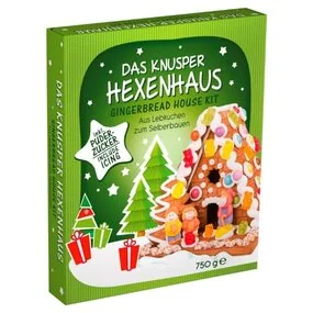 Имбирный пряник для сборки Pertzborn в форме домика, 790 гр