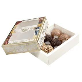 Шоколадные гранд трюфели №2 ассорти 6 шт 300г