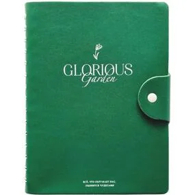 Ежедневник датированный Infolio Garden 2026, 140x200 мм, 320 страниц, мягкий переплет, полускрытая спираль