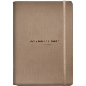 Ежедневник, датированный 2026, Infolio, 140x200 мм, 352 стр., гибкий переплет, Intent, бежевый