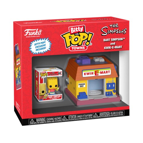 Фигурка Funko POP: The Simpsons. Фигурка Bitty POP Town: Kwik-E-Mart