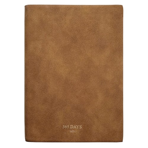 Ежедневник датированный 2026 Infolio 140x200мм 352стр мягкая 365days темно-коричневый 1200₽