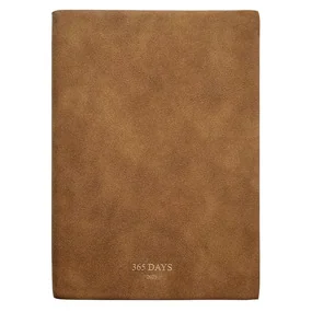 Ежедневник, датированный 2026, Infolio, 140x200мм, 352стр, мягкая, 365days, темно-коричневый