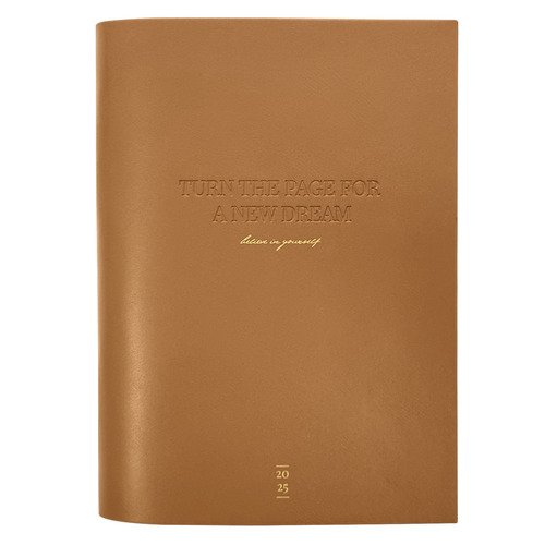 Ежедневник датированный 2026 Infolio 140x200мм 352стр мягкая Cozy коричневый 1100₽