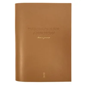 Ежедневник, датированный 2026, Infolio, 140x200мм, 352стр, мягкая, Cozy, коричневый