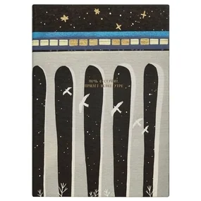 Ежедневник, датированный 2026, Infolio, 140x200мм, 352стр, мягкая, Nightfall , поезд