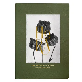 Ежедневник, датированный 2026, Infolio, 140x200мм, 352стр, твердая, Herbarium, зеленый