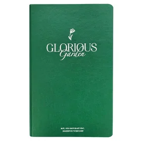 Еженедельник, датированный 2026, Infolio, 130x205 мм, 128 стр., мягкий переплет, Garden, зеленый