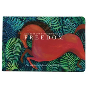 Еженедельник, датированный 2026, Infolio, 160x105мм, 128стр, твердая, Art, лошадь