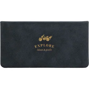 Еженедельник, датированный 2026, Infolio, 160x90 мм, 128 стр., твердый переплет, Explore, синий