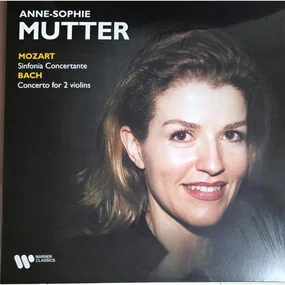 Anne-Sophie Mutter Mozart - Sinfonia Concertante, Bach: Concerto For 2 Violins LP