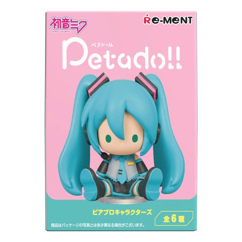 Коллекционная фигурка Re-ment - Хацуне Мику HATSUNE MIKU petadoll в ассортименте 1590₽