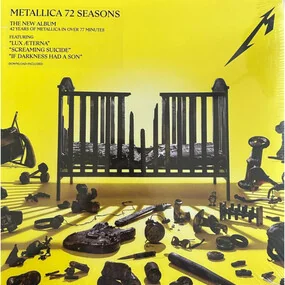 Metallica - 72 Seasons (YellowBlack Marbled) 2LP