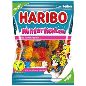 Жевательный мармелад Haribo Winterhelden Veggie Зимние герои 175г