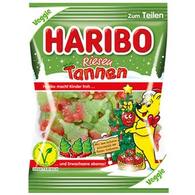 Жевательный мармелад Haribo Riesen Tannen Veggie Рождественские Ели 200г