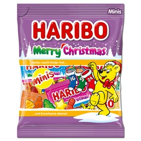 Жевательный мармелад Haribo Christmas Minis Рождественский набор 250г
