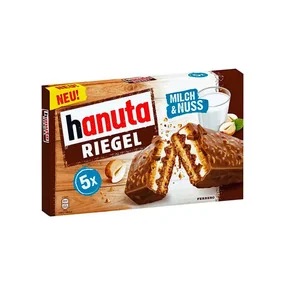 Вафельный батончик Ferrero Hanuta Riegel, 172г