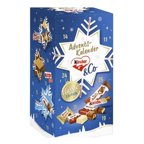 Адвент календарь Ferrero Kinder Christmas Mix Tisch-Adventskalender 121гр