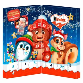 Адвент календарь Ferrero Christmas Kinder Mix Tisch 113 г