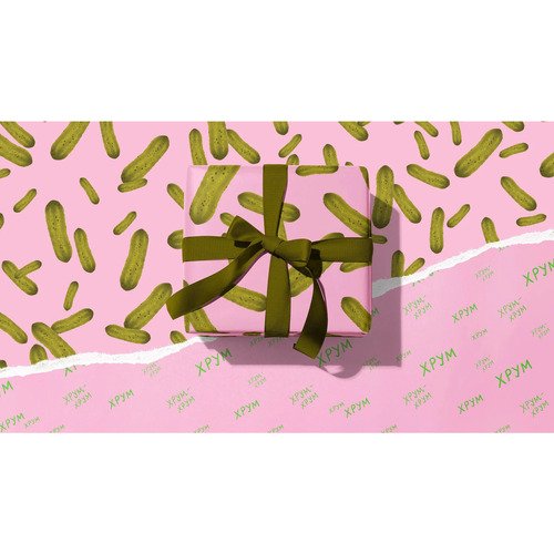 Упаковочная бумага OPAPER ООгурцы Двусторонняя 300₽