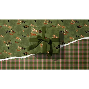 Упаковочная бумага O.PAPER О`Лошади 
(Двусторонняя)