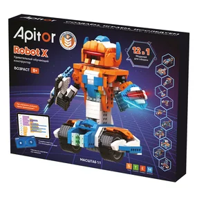 Программируемый конструктор Robot X 12в1